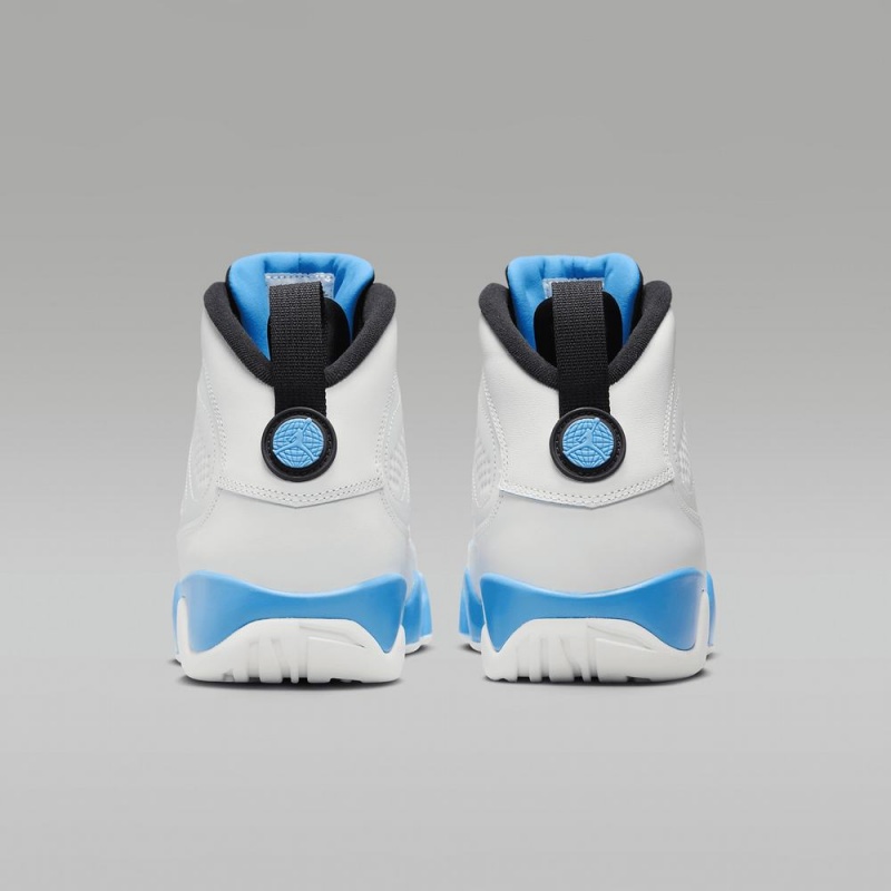 Nike Air Jordan 9 Retro Schoenen Heren Wit Donkerblauw Zwart Nederland | 095217-LXB