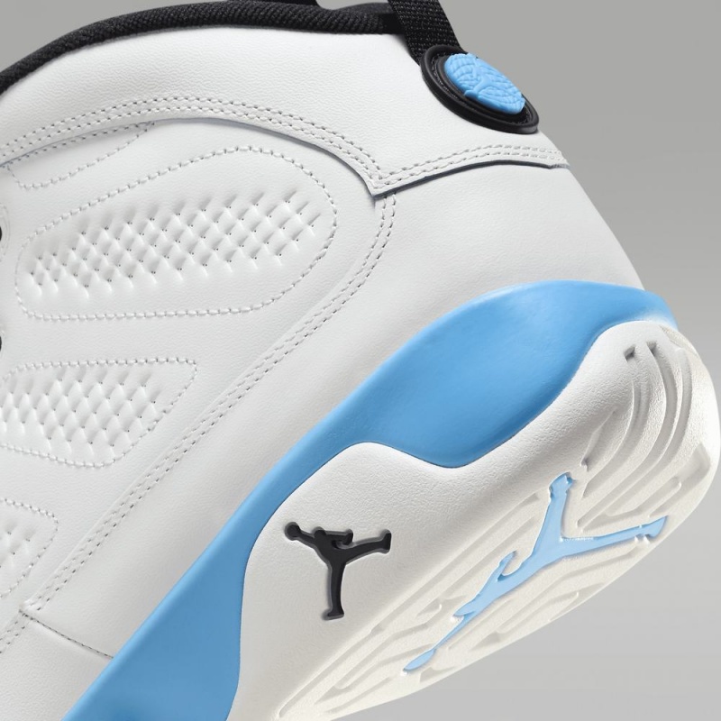 Nike Air Jordan 9 Retro Schoenen Heren Wit Donkerblauw Zwart Nederland | 095217-LXB