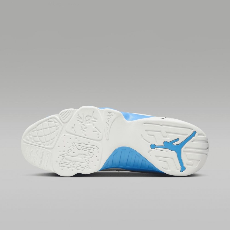 Nike Air Jordan 9 Retro Schoenen Heren Wit Donkerblauw Zwart Nederland | 095217-LXB