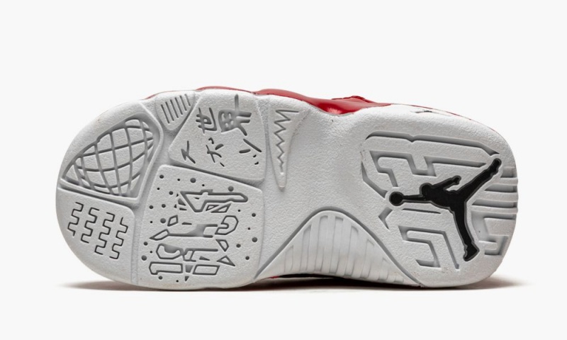 Nike Air Jordan 9 Retro (TD) Schoenen Kinderen Rood Wit Zwart Nederland | 429816-RKI