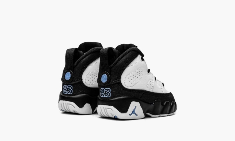 Nike Air Jordan 9 Retro TD 'University Blue' Schoenen Kinderen Wit Blauw Zwart Nederland | 546320-NLO
