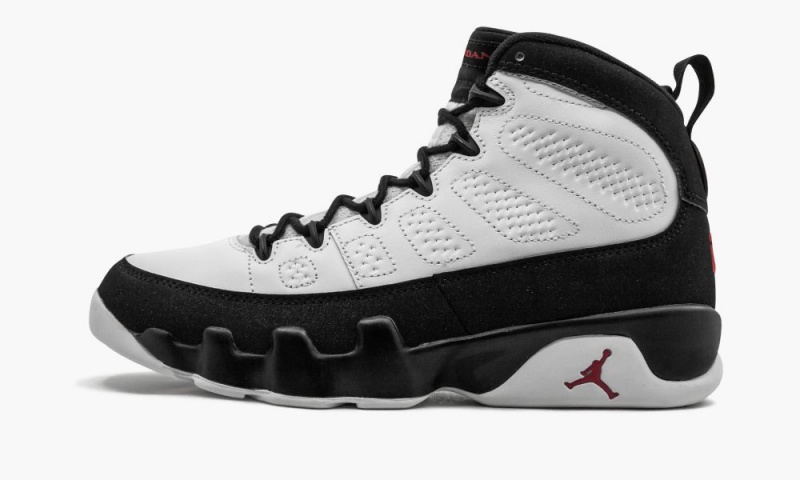 Nike Air Jordan 9 Retro \'White Black Red 2016 Release\' Schoenen Heren Wit Rood Zwart Nederland | 378652-FMN