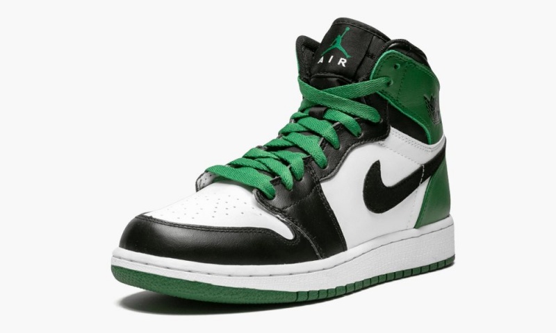 Nike Air Jordan DMP 1 Retro High GS Schoenen Kinderen Groen Zwart Wit Nederland | 923548-OUT