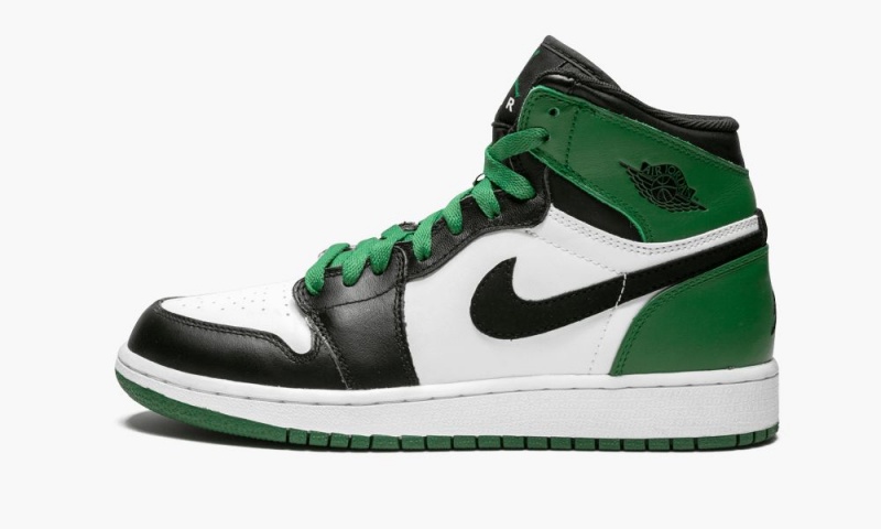 Nike Air Jordan DMP 1 Retro High GS Schoenen Kinderen Groen Zwart Wit Nederland | 923548-OUT