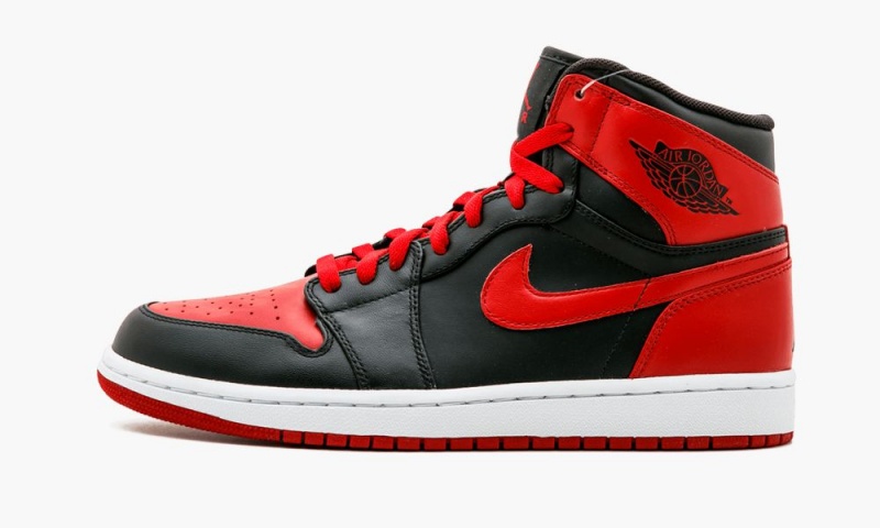 Nike Air Jordan DMP 1 Retro High Schoenen Heren Zwart Rood Wit Nederland | 958640-NPU
