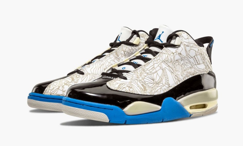 Nike Air Jordan Dub Zero Schoenen Heren Wit Zwart Licht Nederland | 863150-BZP