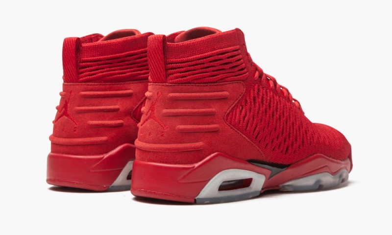 Nike Air Jordan Flyknit Elevation 2 Schoenen Kinderen Rood Zwart Nederland | 654178-UVN