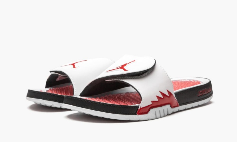 Nike Air Jordan Hydro 5 Retro 'Fire Red 5' Schoenen Heren Wit Rood Zwart Nederland | 213489-BPI