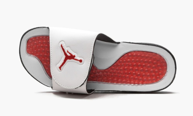 Nike Air Jordan Hydro 5 Retro 'Fire Red 5' Schoenen Heren Wit Rood Zwart Nederland | 213489-BPI