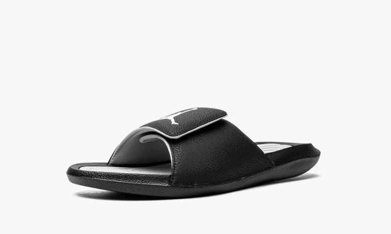 Nike Air Jordan Hydro 6 Schoenen Heren Zwart Wit Grijs Nederland | 108593-AZJ