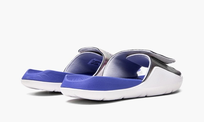 Nike Air Jordan Hydro 7 Schoenen Heren Grijs Koningsblauw Wit Nederland | 245396-EHY