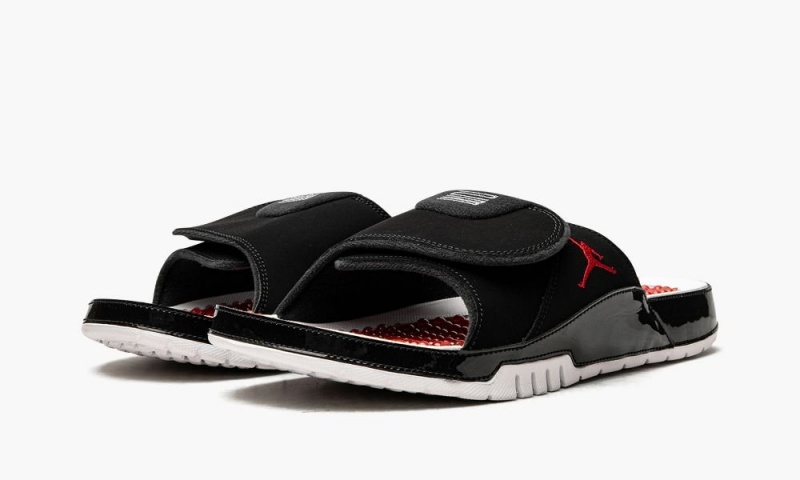 Nike Air Jordan Hydro XI Retro 'Bred' Schoenen Heren Zwart Rood Nederland | 516974-MHY
