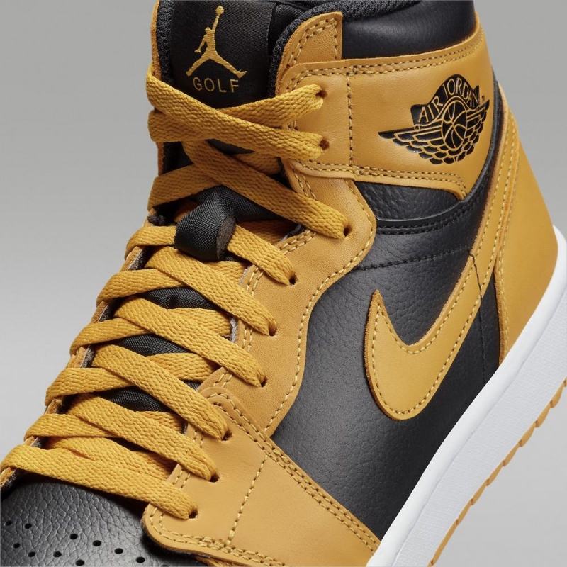 Nike Air Jordan I High G Schoenen Dames Geel Donkerblauw Nederland | 145239-MRL
