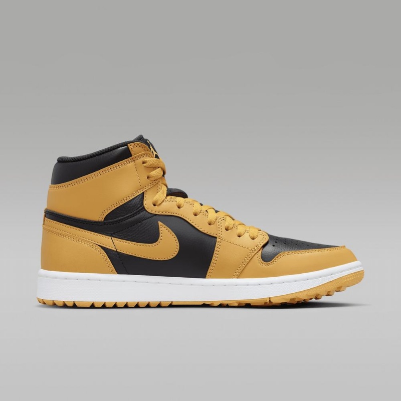 Nike Air Jordan I High G Schoenen Dames Geel Donkerblauw Nederland | 145239-MRL