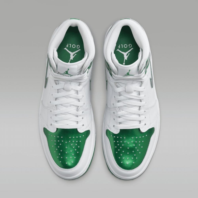 Nike Air Jordan I High G Schoenen Dames Wit Diepgroen Nederland | 824106-ILY