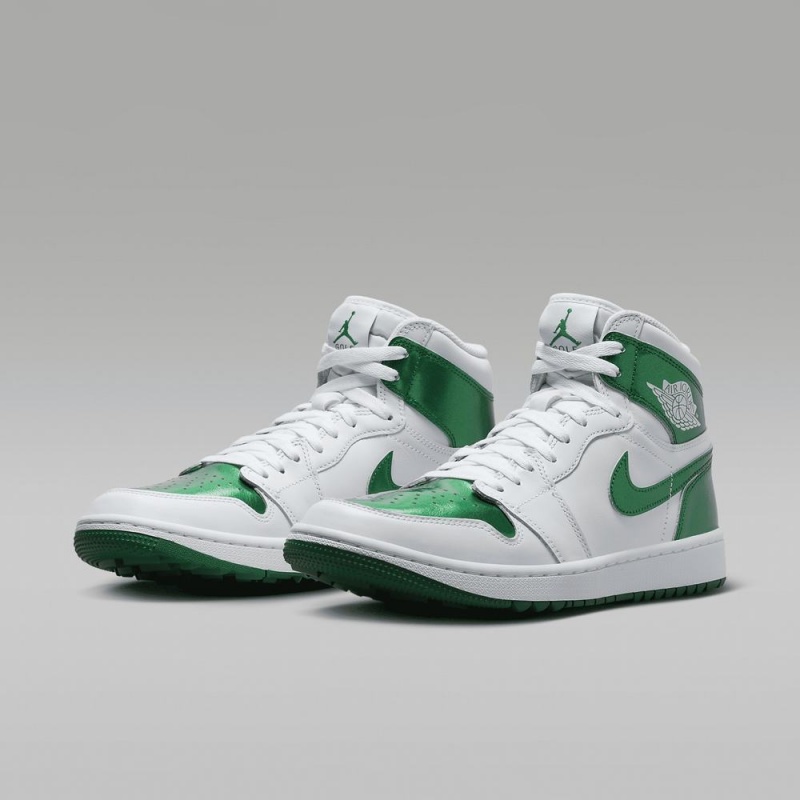 Nike Air Jordan I High G Schoenen Dames Wit Diepgroen Nederland | 824106-ILY
