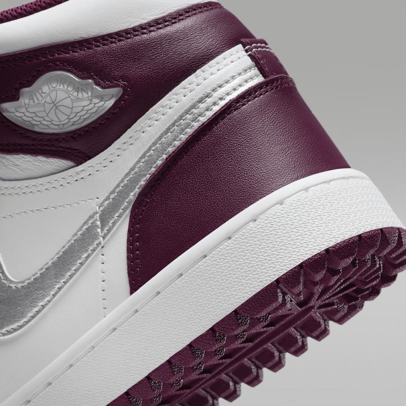 Nike Air Jordan I High G Schoenen Dames Paars Wit Nederland | 713985-WTM