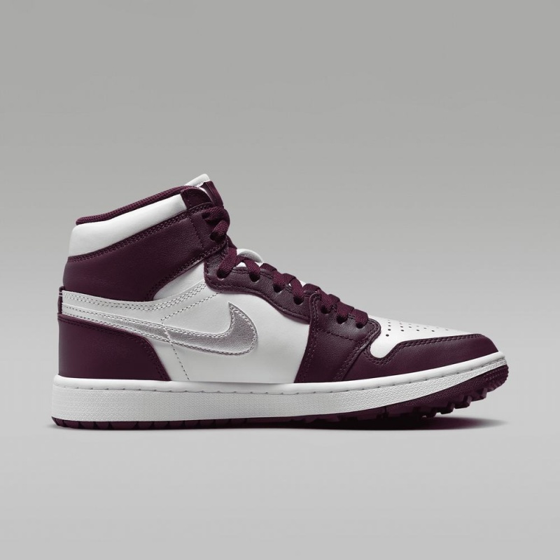 Nike Air Jordan I High G Schoenen Dames Paars Wit Nederland | 713985-WTM