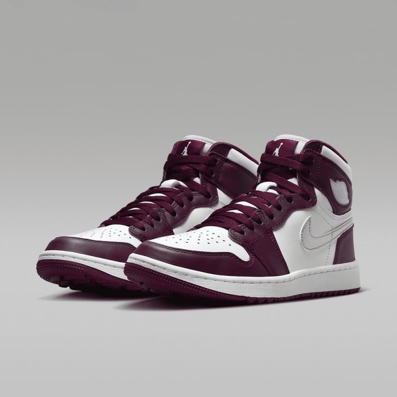Nike Air Jordan I High G Schoenen Dames Paars Wit Nederland | 713985-WTM