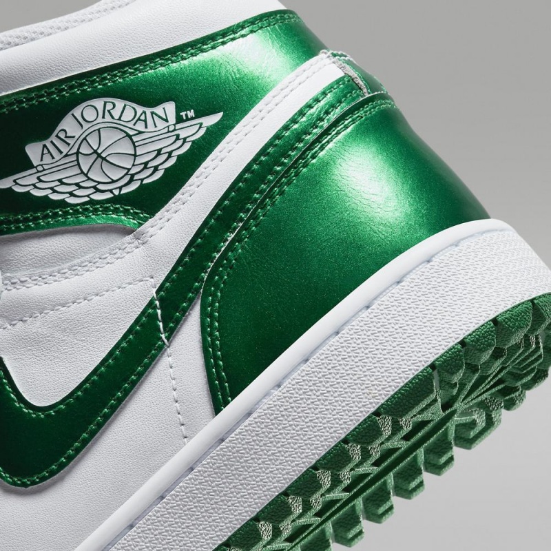 Nike Air Jordan I High G Schoenen Dames Groen Wit Nederland | 537406-BPM