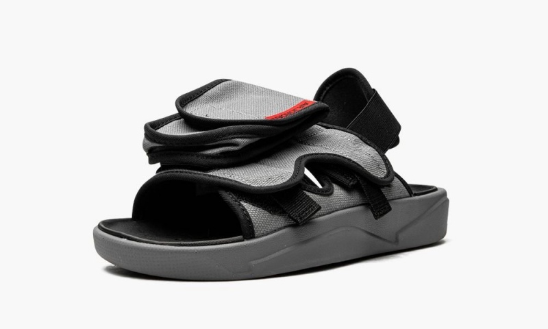 Nike Air Jordan LS Badslippers Schoenen Heren Grijs Zwart Nederland | 849203-VZF