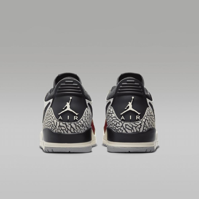 Nike Air Jordan Legacy 312 Low Schoenen Heren Wit Rood Zwart Nederland | 381497-YUI