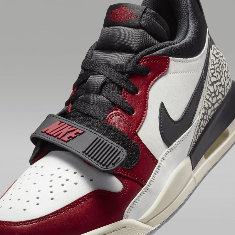 Nike Air Jordan Legacy 312 Low Schoenen Heren Wit Rood Zwart Nederland | 381497-YUI