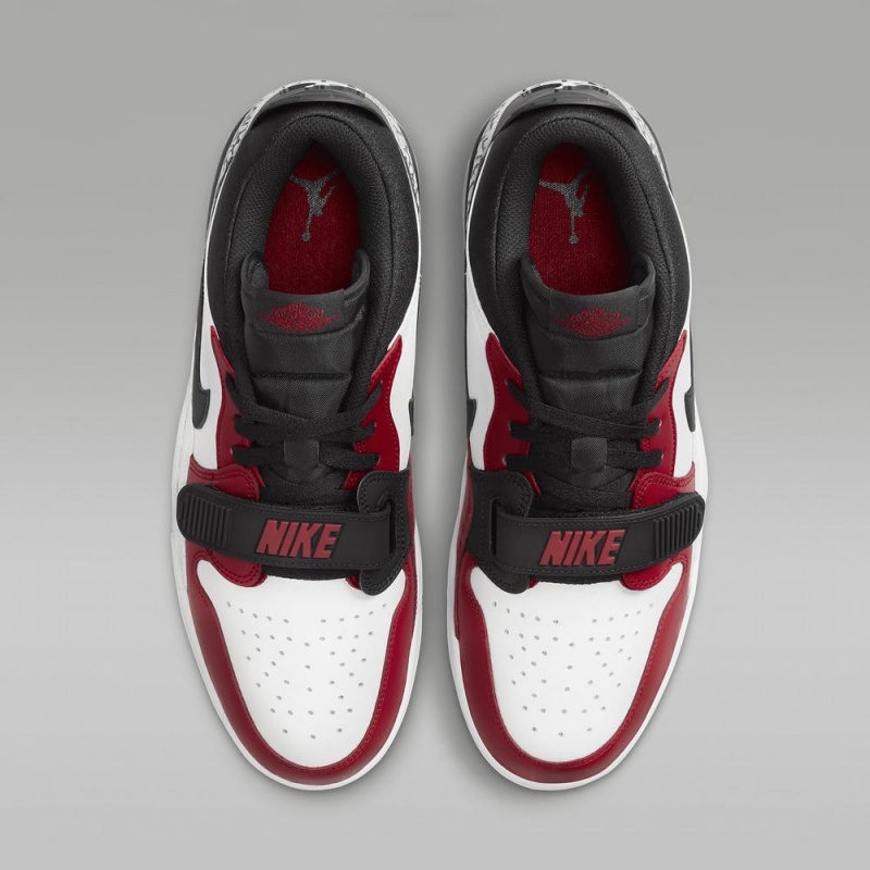 Nike Air Jordan Legacy 312 Low Schoenen Heren Wit Rood Zwart Nederland | 381497-YUI