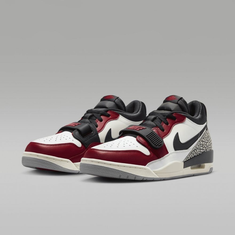 Nike Air Jordan Legacy 312 Low Schoenen Heren Wit Rood Zwart Nederland | 381497-YUI