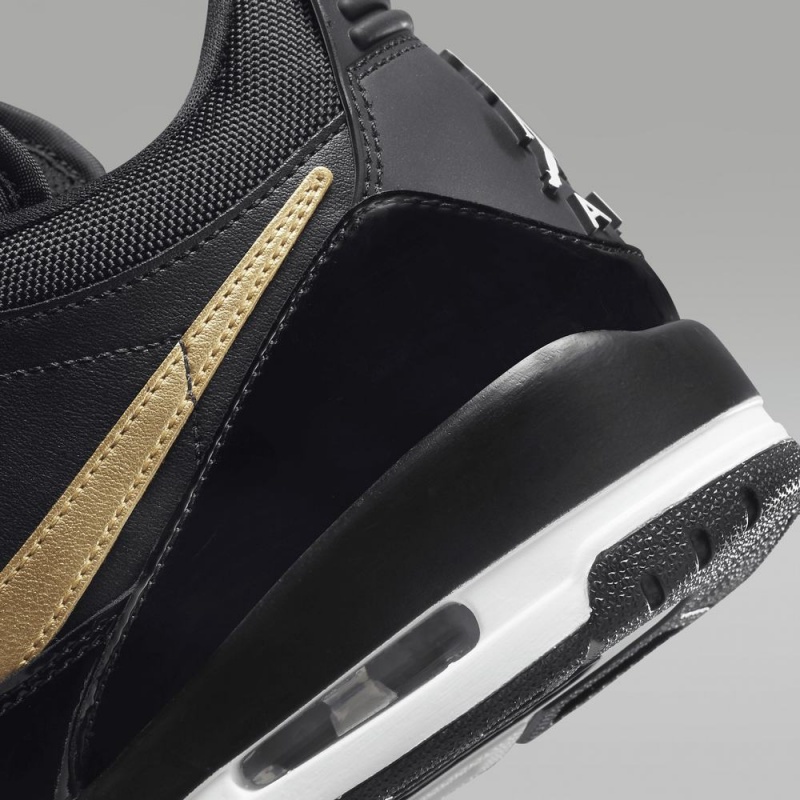 Nike Air Jordan Legacy 312 Low Schoenen Heren Wit Zwart Goud Nederland | 204879-VKM
