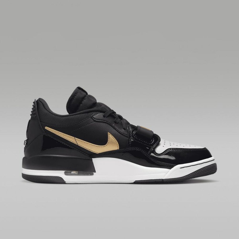 Nike Air Jordan Legacy 312 Low Schoenen Heren Wit Zwart Goud Nederland | 204879-VKM