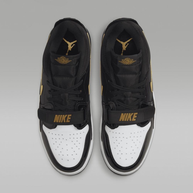 Nike Air Jordan Legacy 312 Low Schoenen Heren Wit Zwart Goud Nederland | 204879-VKM