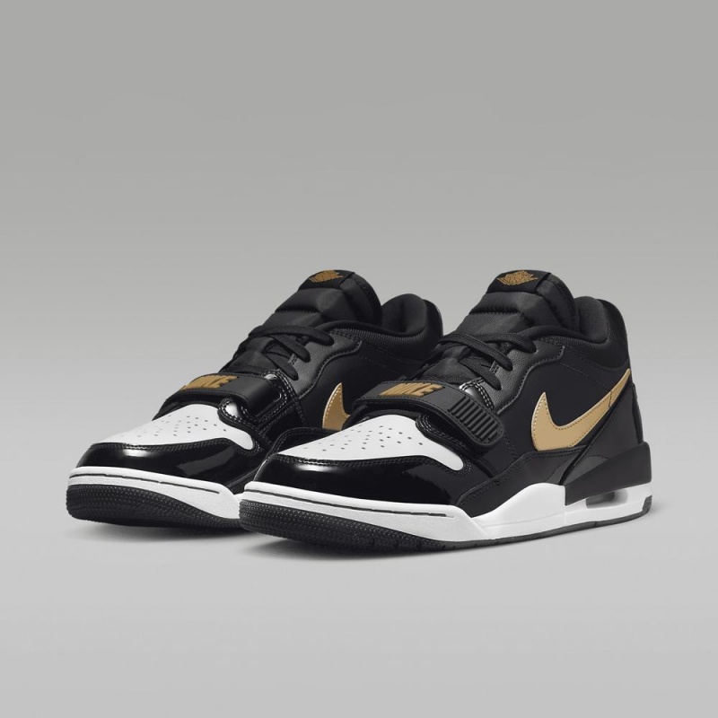 Nike Air Jordan Legacy 312 Low Schoenen Heren Wit Zwart Goud Nederland | 204879-VKM