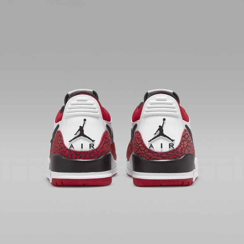 Nike Air Jordan Legacy 312 Low Schoenen Heren Wit Rood Zwart Nederland | 712306-ZXH