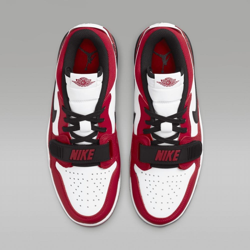 Nike Air Jordan Legacy 312 Low Schoenen Heren Wit Rood Zwart Nederland | 712306-ZXH