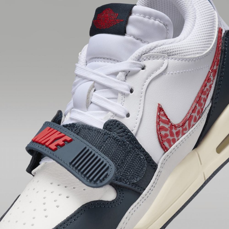 Nike Air Jordan Legacy 312 Low Schoenen Kinderen Wit Blauw Nederland | 297834-NJY