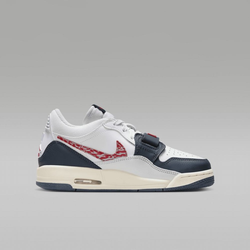 Nike Air Jordan Legacy 312 Low Schoenen Kinderen Wit Blauw Nederland | 297834-NJY