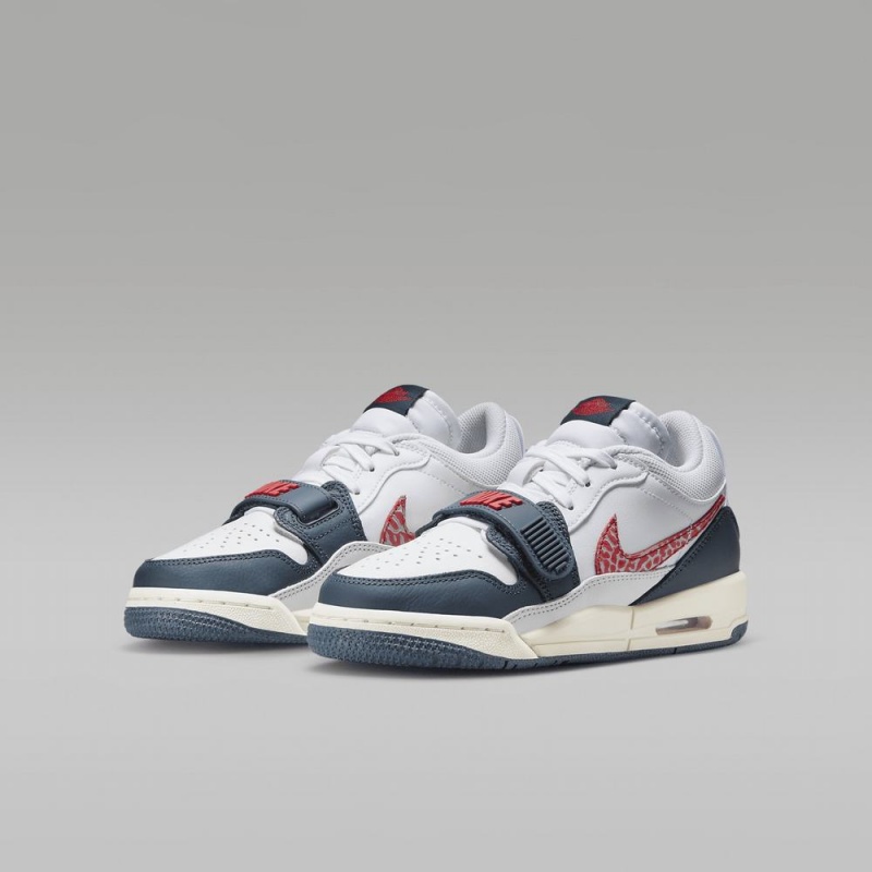 Nike Air Jordan Legacy 312 Low Schoenen Kinderen Wit Blauw Nederland | 297834-NJY