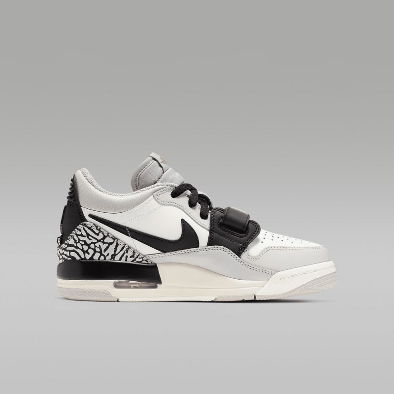 Nike Air Jordan Legacy 312 Low Schoenen Kinderen Wit Zwart Nederland | 301546-OHP