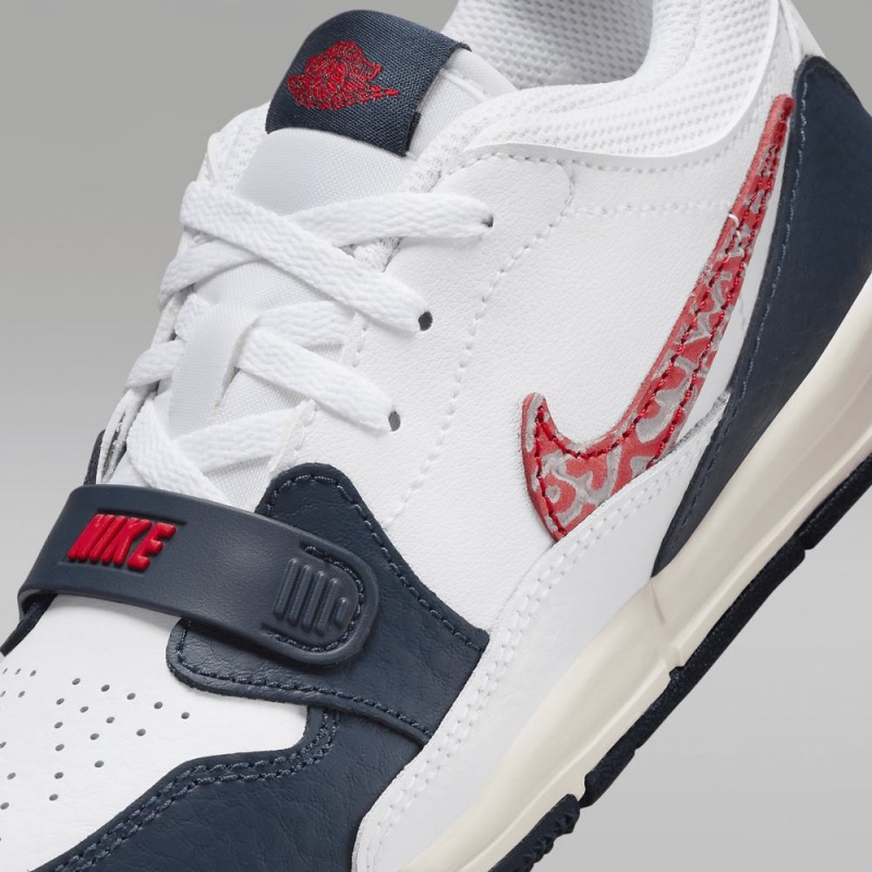 Nike Air Jordan Legacy 312 Low Schoenen Kinderen Donkerblauw Wit Nederland | 841596-JXZ