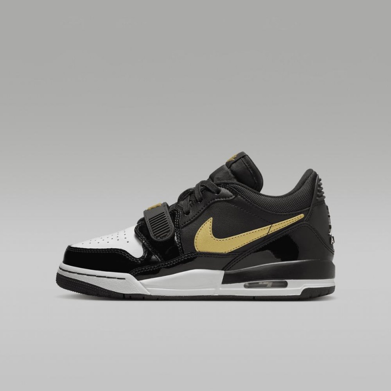 Nike Air Jordan Legacy 312 Low Schoenen Kinderen Zwart Blauw Nederland | 491703-WXQ
