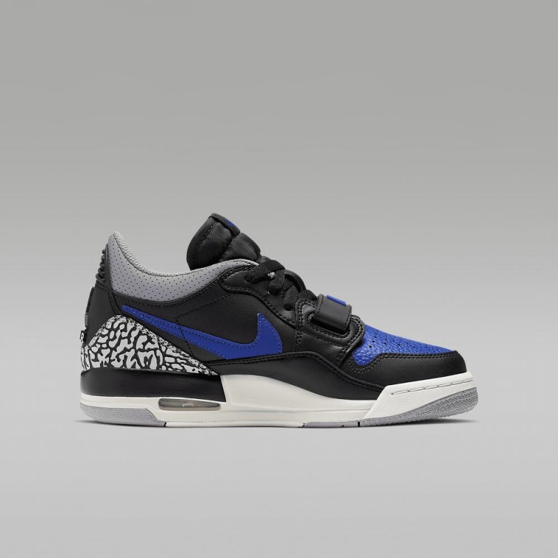 Nike Air Jordan Legacy 312 Low Schoenen Kinderen Zwart Blauw Nederland | 491703-WXQ