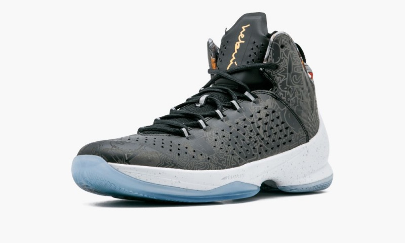 Nike Air Jordan Melo M11 HEBRU Schoenen Heren Zwart Zilver Wit Nederland | 968702-LUY