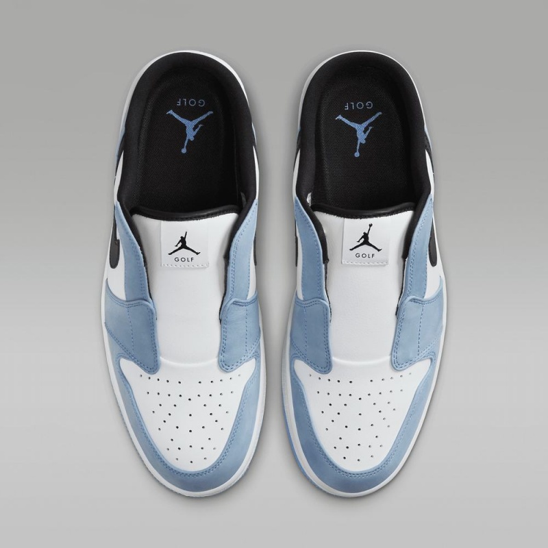 Nike Air Jordan Mule Schoenen Dames Blauw Wit Zwart Nederland | 720695-EWL
