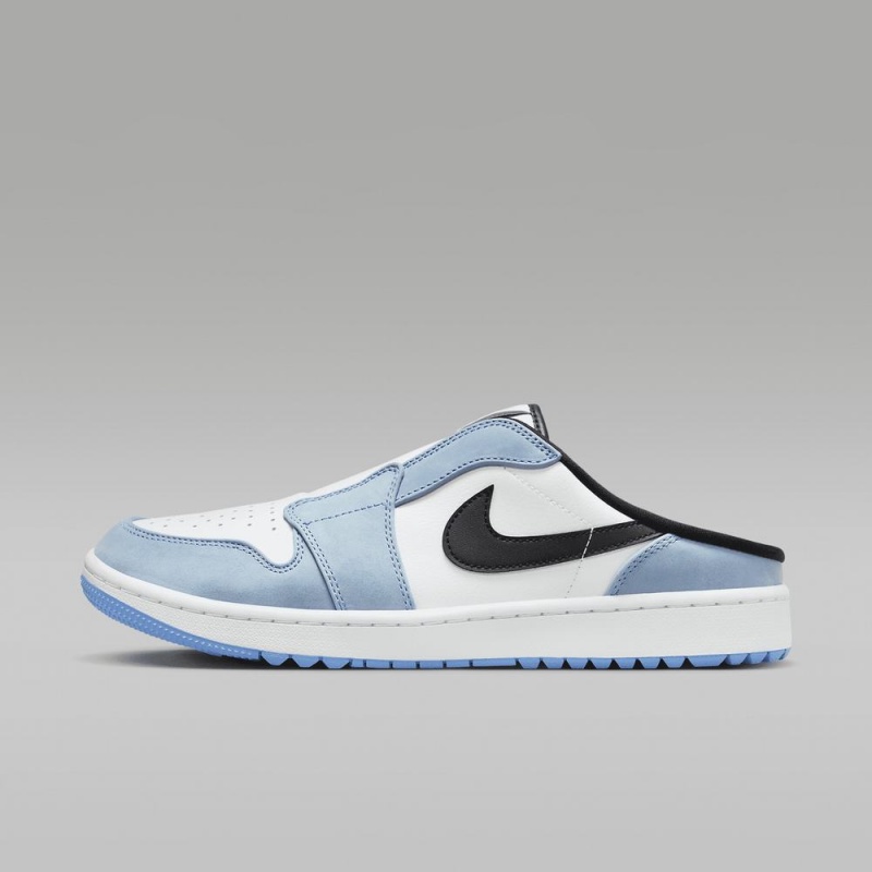Nike Air Jordan Mule Schoenen Dames Blauw Wit Zwart Nederland | 720695-EWL