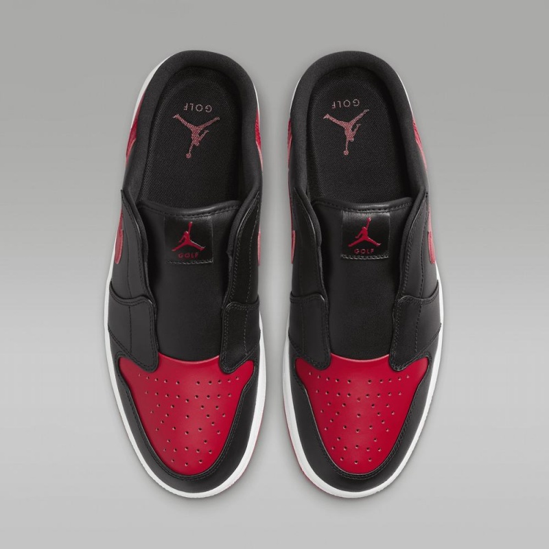 Nike Air Jordan Mule Schoenen Dames Rood Zwart Nederland | 385610-NJS