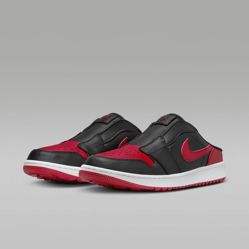 Nike Air Jordan Mule Schoenen Dames Rood Zwart Nederland | 385610-NJS