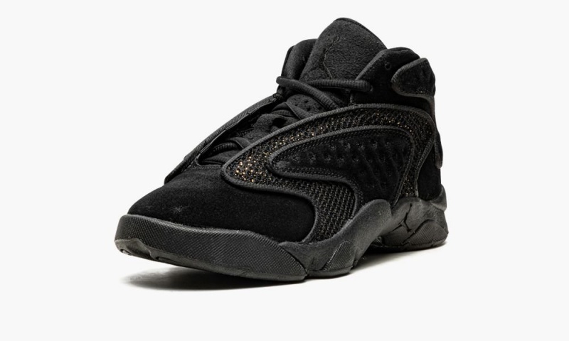 Nike Air Jordan OG Schoenen Dames Zwart Metal Goud Zwart Nederland | 710864-YVS