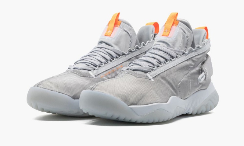Nike Air Jordan PROTO-REACT Schoenen Heren Grijs Platina Nederland | 374602-CIM
