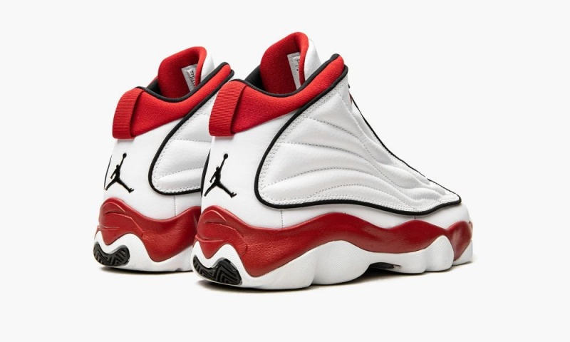 Nike Air Jordan Pro Strong (GS) Schoenen Kinderen Wit Zwart Rood Nederland | 481675-GXM